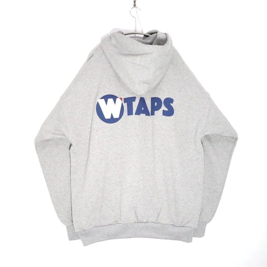 WTAPS TNNL Cotton Pullover Hoodie Gray 25AW Size 04
