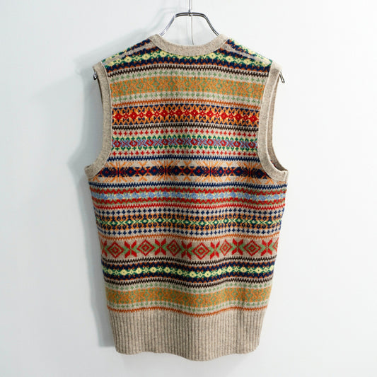 RRL Wool Fair Isle Knit Vest Size S