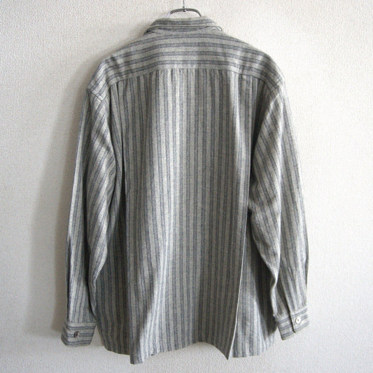 COMME des GARCONS HOMME 90s Open Collar Stripe Shirt
