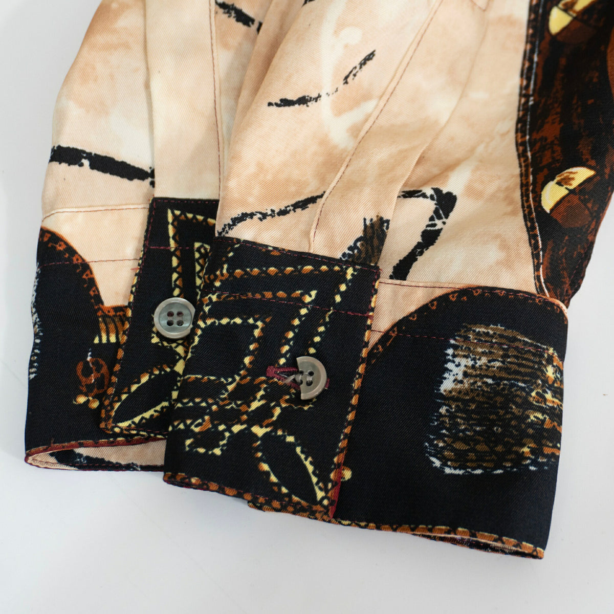 Jean Paul GAULTIER FEMME Archive Poly Shirt Size 40