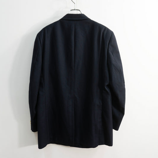 BROOKS BROTHERS Navy Double-Breasted Button Blazer Size AB8