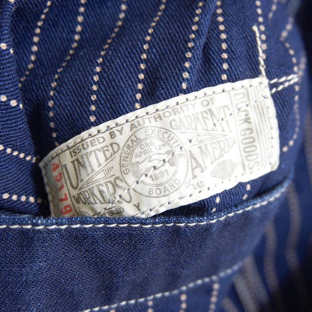 FREEWHEELERS UNION SPECIAL OVERALLS Conductor Jacket Size 44