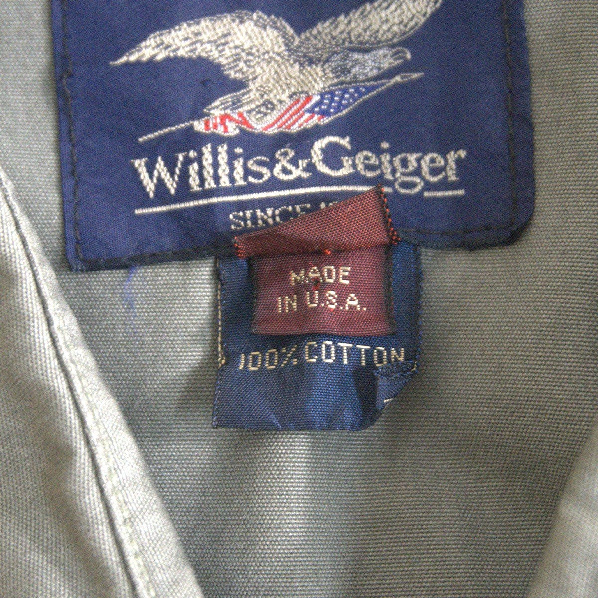WILLIS&GEIGER Hemingway Bush Jacket USA Made Size 46
