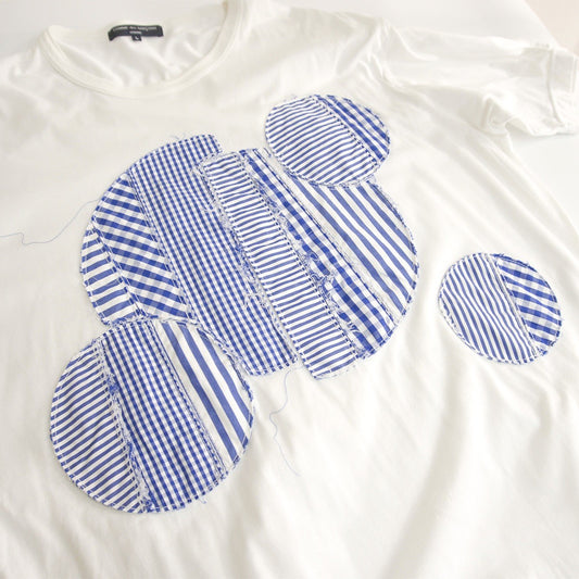 COMME des GARCONS HOMME AD2015 Patchwork T-Shirt Size L