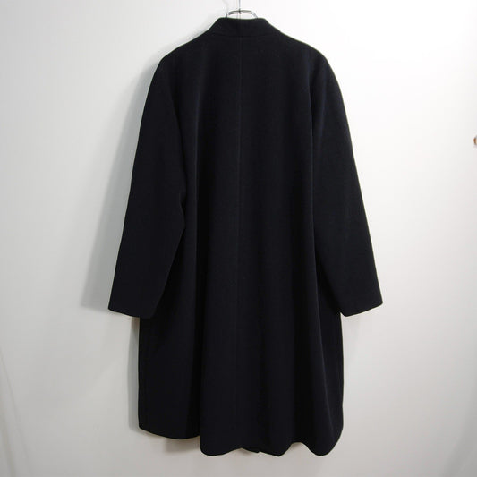 BURBERRYS Angora Wool Collarless Coat Size 13