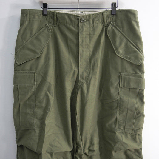 US ARMY 60s M-65 Aluminum Cargo Pants Size MEDIUM-REGULAR