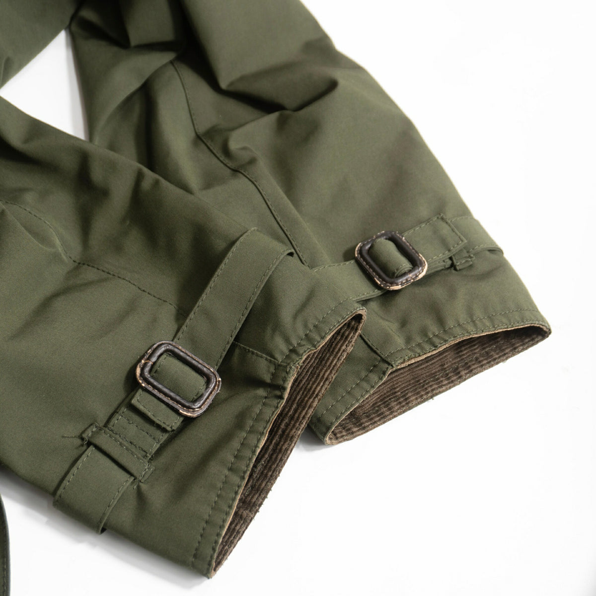 BARBOUR Non-Oil 2 Layer Trench Coat Khaki Size 40