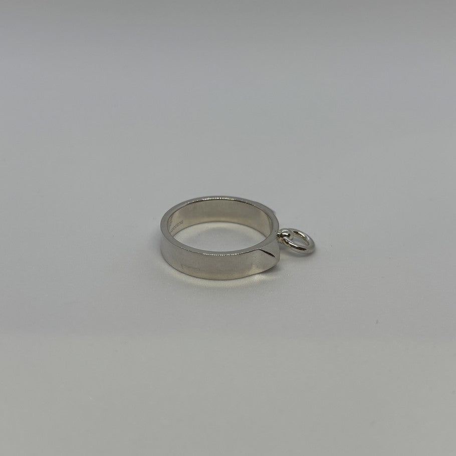 HERMES Collier de Chien SV925 Silver Ring Size 58