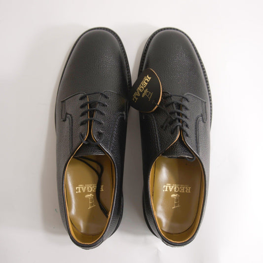 REGAL 2509N Plain Toe Embossed Leather Shoes Size 25.5cm