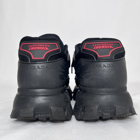 PRADA Cloudbust Thunder Sneakers Black Size 24.5cm