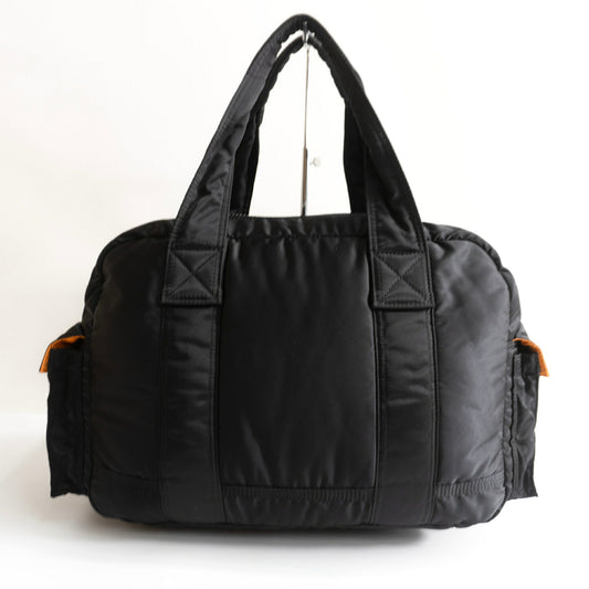 PORTER Tanker Nylon Boston Bag (L) Black