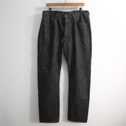 FULLCOUNT 1101BK 13.7oz Selvedge Black Jeans Size 33×34