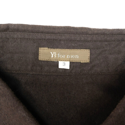 Y's for men Oversized Cotton Shirt Size 3