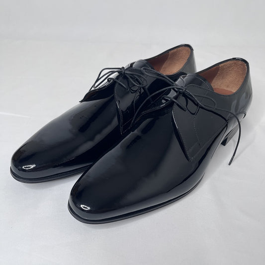 GIVENCHY Patent Leather Lace-up Shoes Black Size 28.5cm