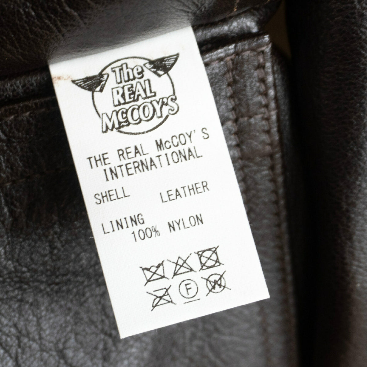 THE REAL MCCOY'S G-1 Leather Flight Jacket Size 44