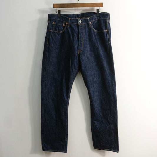 Tapered Denim x FULLCOUNT 1110 Tapered 13.7oz Dark Denim Jeans Size 35×34