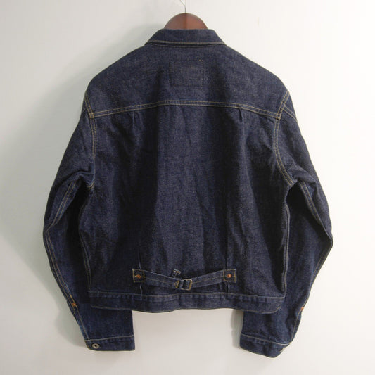 LEVI'S 1st 506XX Big E Denim Jacket Dark Indigo Size 40