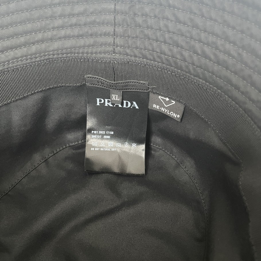 PRADA Re-Nylon Bucket Hat Black