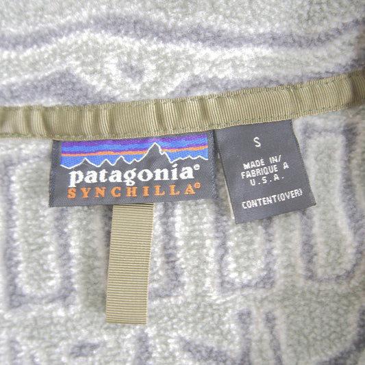 PATAGONIA 90s Switchback Synchilla Snap-T Pullover Size S