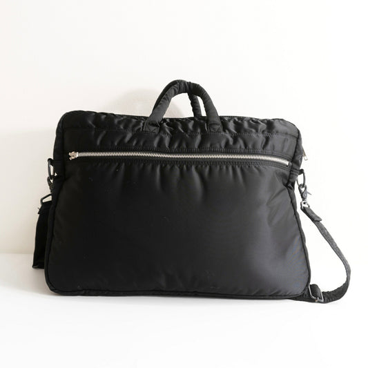 PORTER Tanker Nylon 2-Way Shoulder Bag Black