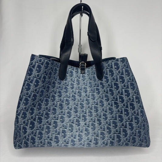 Dior Oblique Toujours Medium Bag Blue