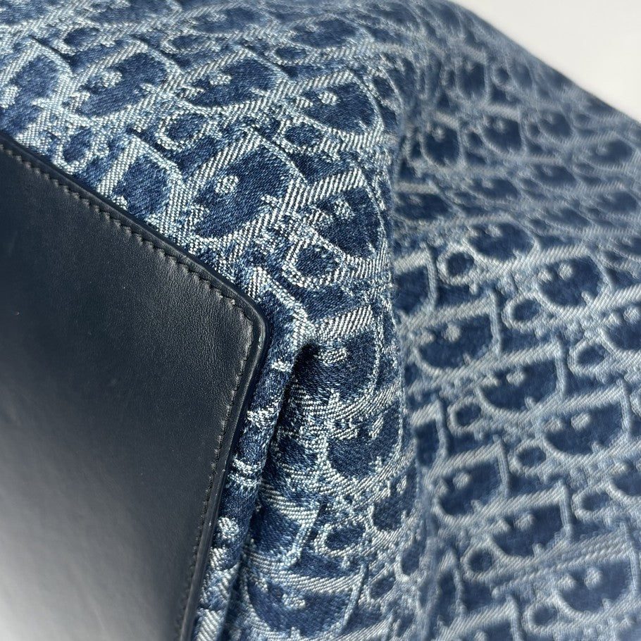 Dior Oblique Toujours Medium Bag Blue