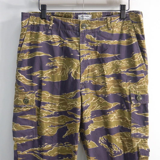 THE REAL McCOY'S Tiger Camo Trousers Size L