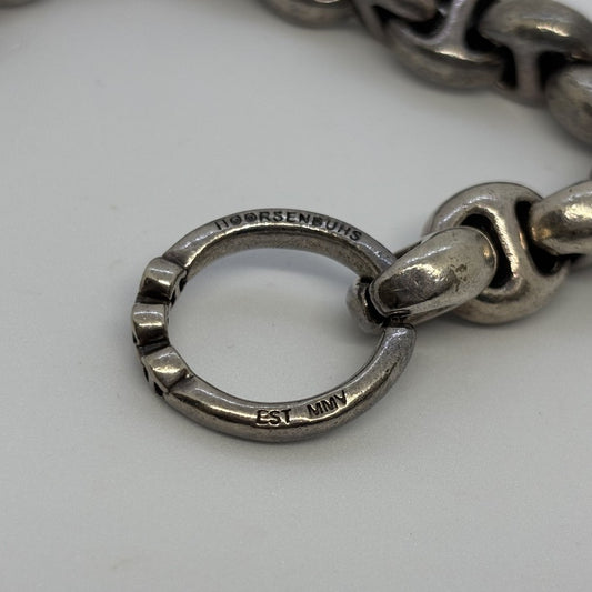 HOORSENBUHS Open Link SV925 Diamond Bracelet