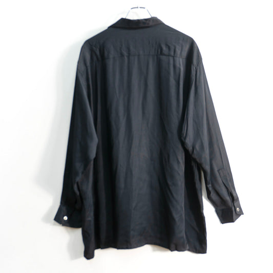 Y's for men 90s Archive Rayon Silk Collar Shirt
