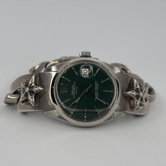 Chrome Hearts x ROLEX Oyster Perpetual Link Watch