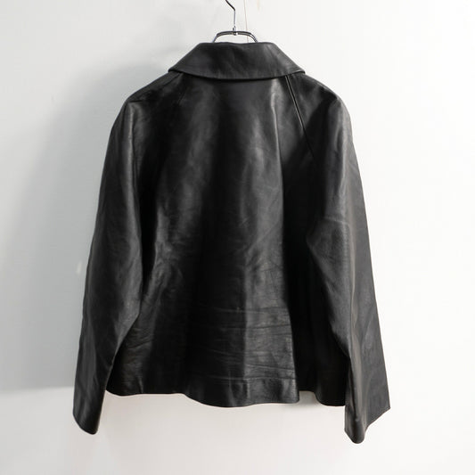 ARTS&SCIENCE 25AW Horsehide Bal Collar Jacket Black Size 1