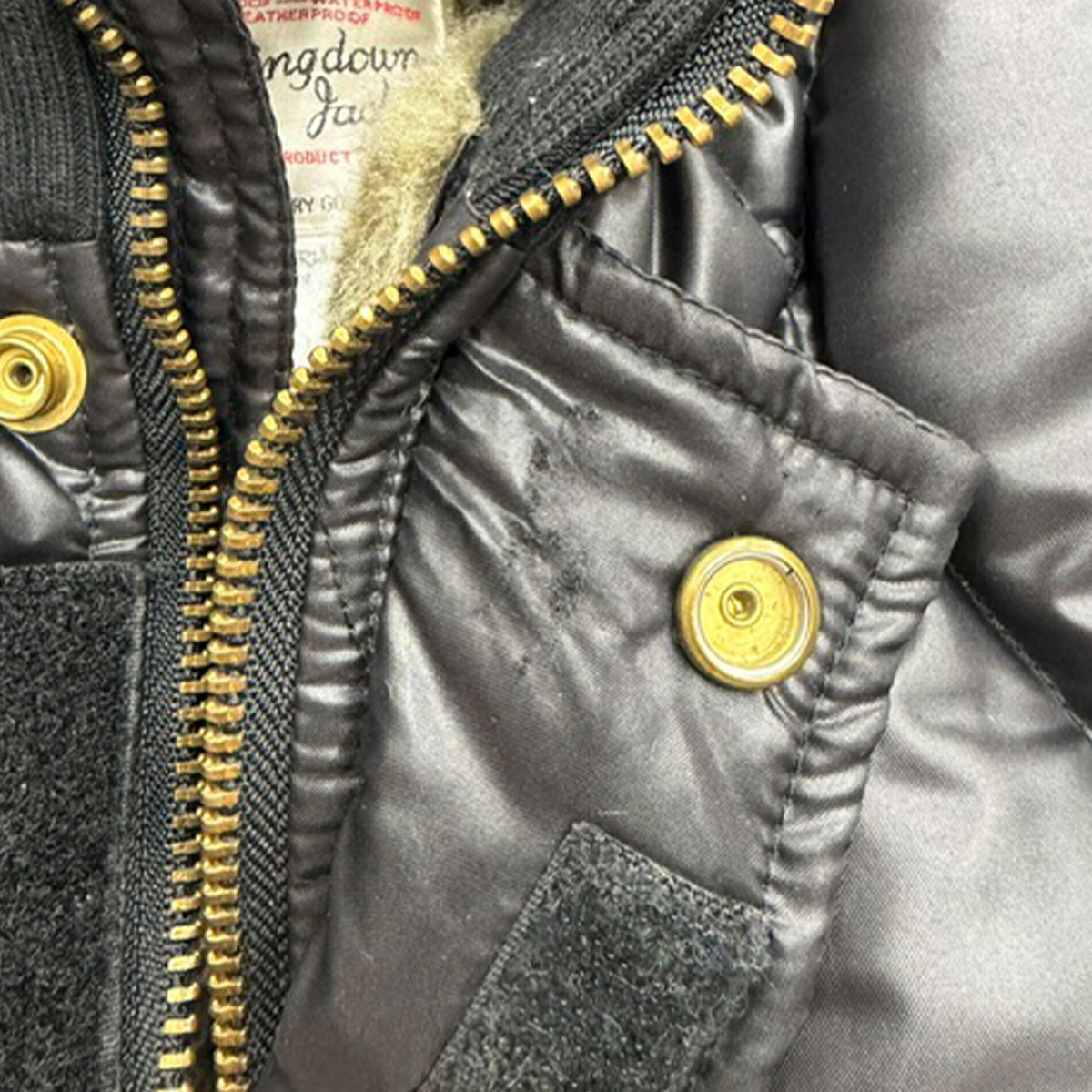 westride Quilted Racing Down Jacket Black Size S
