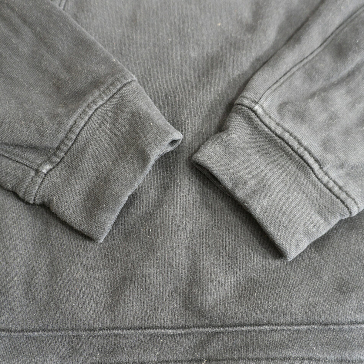 C.P.COMPANY Diagonal Raised Fleece Collar Sweatshirt Size L