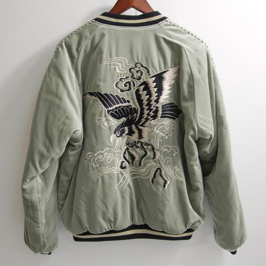 TAILOR TOYO TT15544 Reversible Jacket Embroidered Size XL