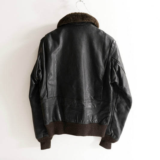 SCHOTT G-1 Leather Flight Jacket USN Style Size 38