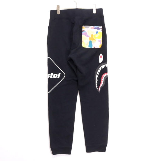 Bape A BATHING APE 19SS FCRB Collab Shark Sweatpants Size S