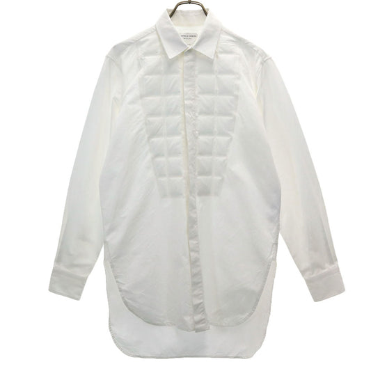 BOTTEGAVENETA Italian Long Sleeve Shirt White Size 42