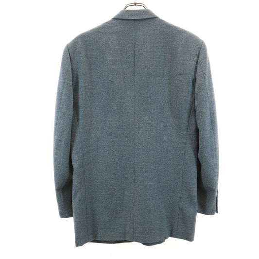 Givenchy 90s Wool Blend Blazer Light Blue Size 90-78-165