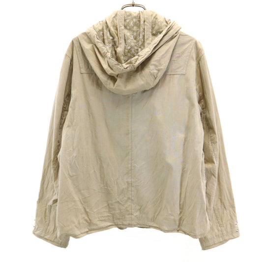 LOUIS VUITTON Italy Hooded Jacket Beige Size 38