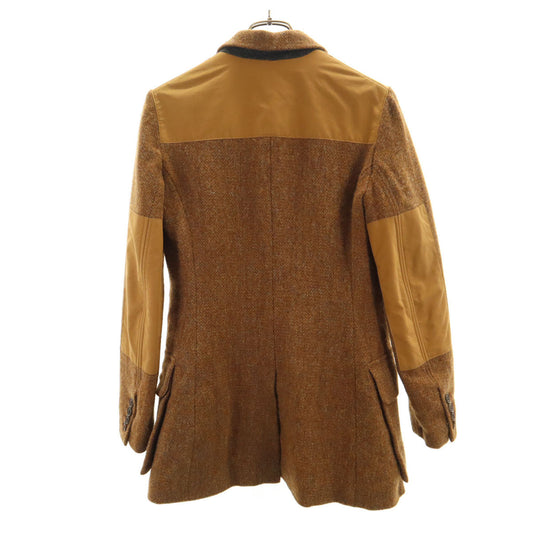 Nigel Cabourn Wool Harris Tweed Mallory Jacket Brown Size 8