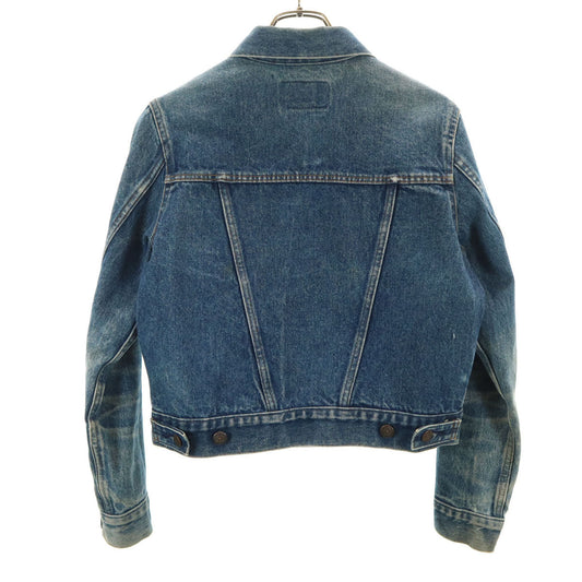 Levi's 70s Vintage Trucker Denim Jacket Washed Blue Size L