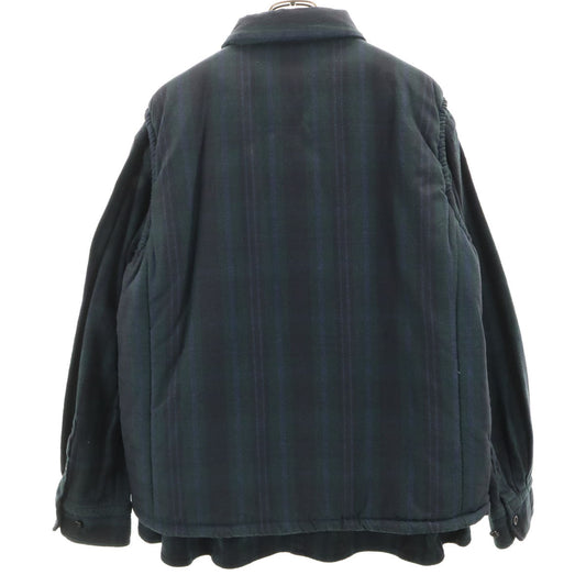 Sacai 24AW Mark Gonzales Plaid Long Sleeve Shirt Size 2