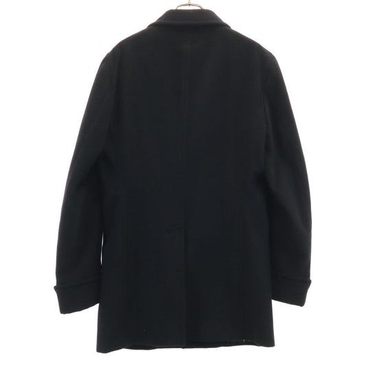 COMME des GARCONS HOMME DEUX Wool Cashmere Coat Black Size S