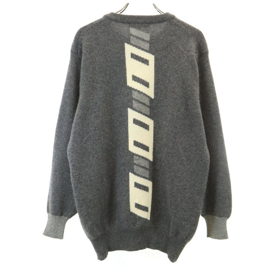Christian Dior SPORTS Vintage 90s Long Sweater Gray Size L