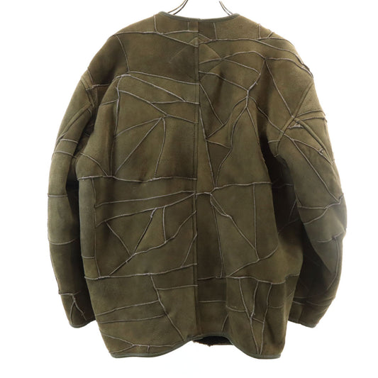 HAI SPORTING GEAR 80s Vintage Patchwork Jacket Olive Size M
