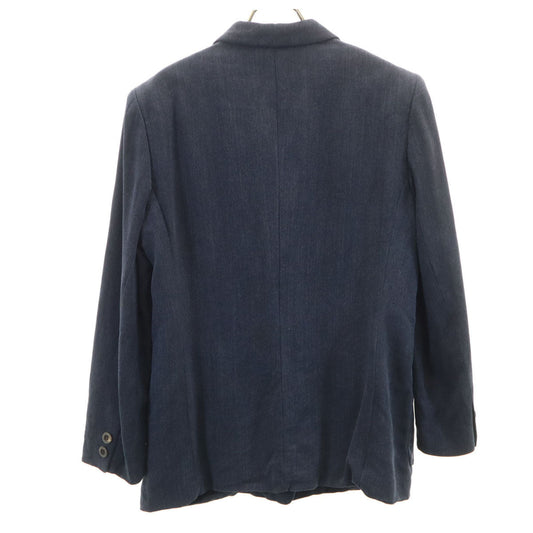 Burberrys 90s Vintage Tailored Blazer Navy Size JP 11