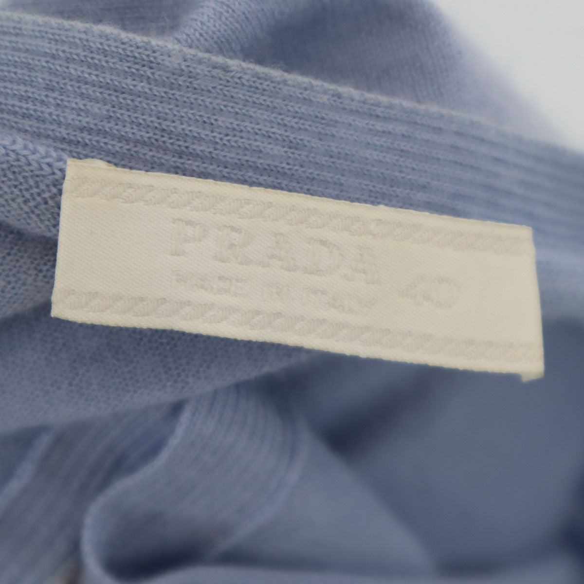 PRADA Italian Cashmere V-Neck Long Sleeve Cardigan Size 40