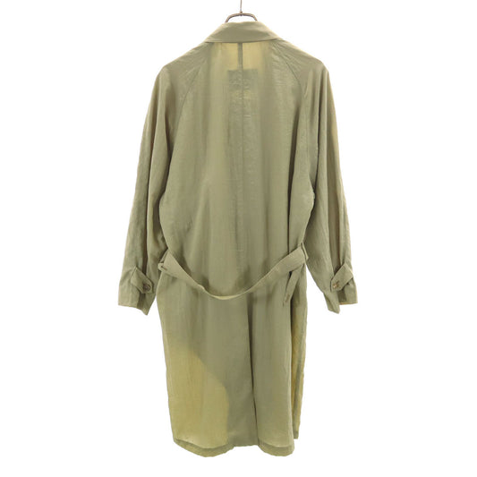 LANVIN 90s Packable Balmacaan Coat Olive