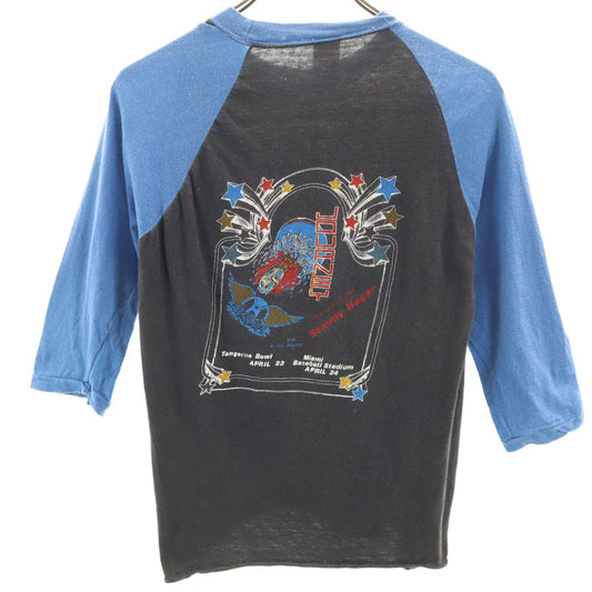 SPORT-ONE 80s Vintage Florida Jam 3/4 Sleeve T-Shirt