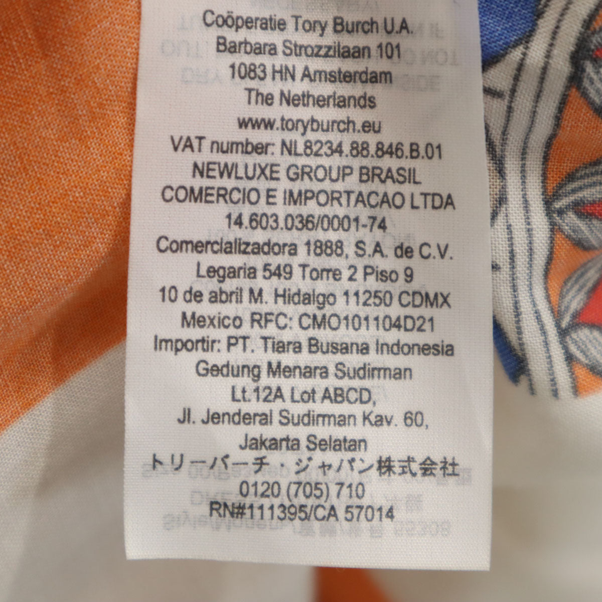 Tory Burch Pattern Long Sleeve Maxi Dress Orange Size 0 0